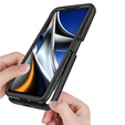 Θήκη για Xiaomi Poco X4 Pro 5G, Shockproof, με μεμβράνη, μπλε
