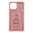 Θωρακισμένη θήκη για iPhone 13 mini, Dexnor Full Body, ροζ rose gold