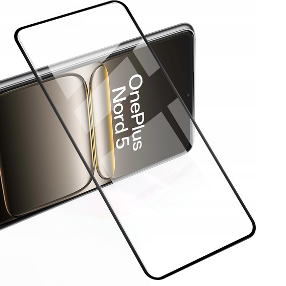 2x Μετριασμένο γυαλί ERBORD 3D για OnePlus Nord 5 πλήρης οθόνη