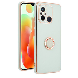 Θήκη για Xiaomi Redmi 12C, Electro Ring, μέντας