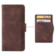 Θήκη με πτερύγιο για TCL 40 NxtPaper, Card Slot, καφέ