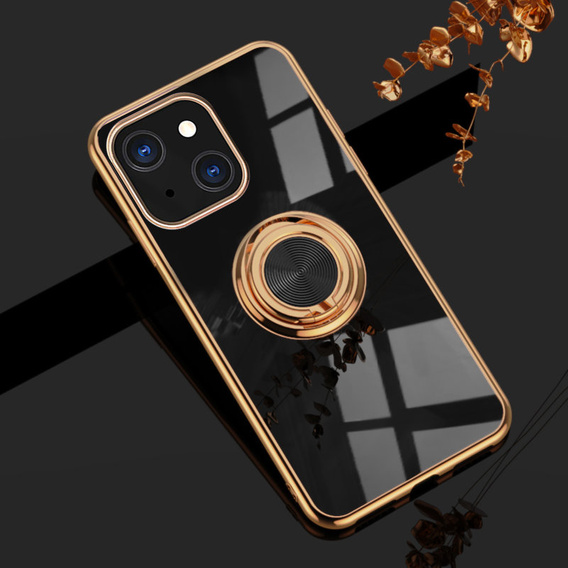 Θήκη για iPhone 13 mini, Electro Ring, μαύρη