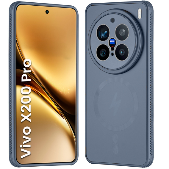 Θήκη για Vivo X200 Pro 5G, MagSafe, σκούρο μπλε