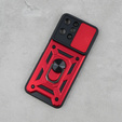 Θήκη για Xiaomi Redmi 12, CamShield Slide, κόκκινο