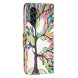 Θήκη με πτερύγιο για Samsung Galaxy A35 5G, Wallet, Tree of Life