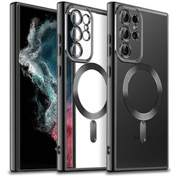 Θήκη για Samsung Galaxy S22 Ultra, MagSafe Hybrid, μαύρη