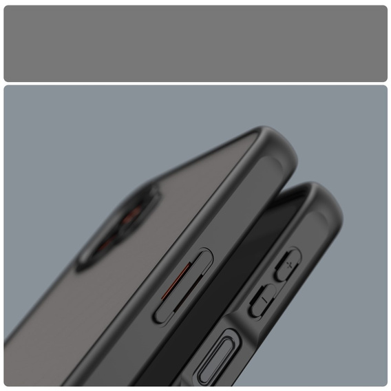 Θήκη για Samsung Galaxy Xcover 7 Pro, Fusion Hybrid, διαφανής / μαύρη