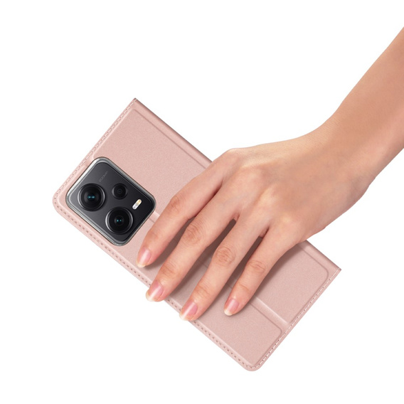 Dux Ducis Θήκη για Xiaomi Redmi Note 12 Pro+ 5G, Skinpro, ροζ rose gold