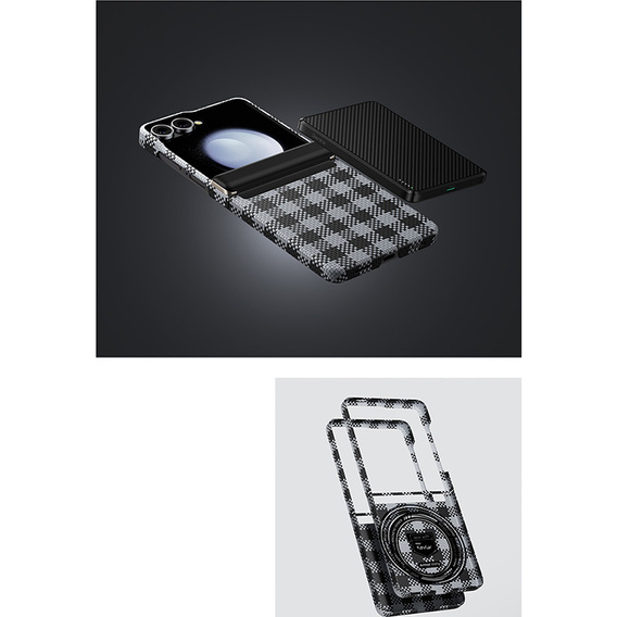 Μαγνητική θωράκιση Benks Vichy Spin Kevlar 1000D BK48 θήκη για Samsung Galaxy Z Flip7