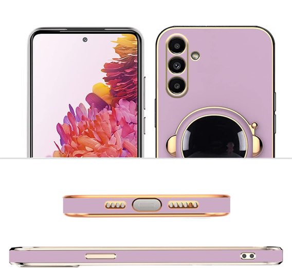 Θήκη για Samsung Galaxy A56 5G, Astronaut, μωβ