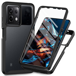 Θήκη για Xiaomi Redmi Note 13 Pro 5G, Shockproof, με μεμβράνη, μαύρη