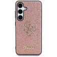 GUESS Θήκη για Samsung Galaxy S25 Ultra, 4G Big Metal Logo, ροζ