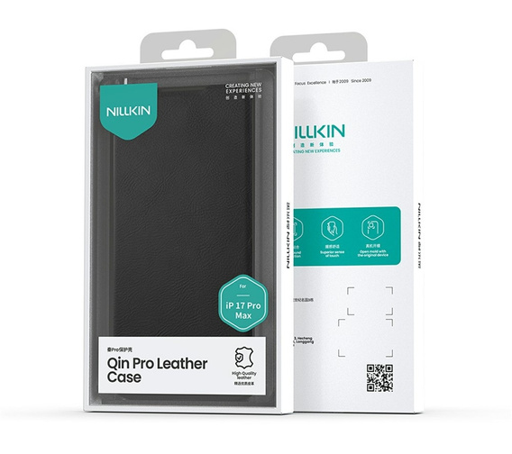 Θήκη με πτυσσόμενο κάλυμμα NILLKIN CamShield Qin Pro για iPhone 17 Pro