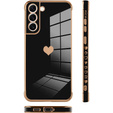 Θήκη για Samsung Galaxy S22, Electro heart, μαύρη
