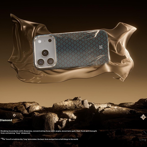 BENKS C1 Kevlar Aramid Fiber θήκη για MagSafe για iPhone 17 Pro