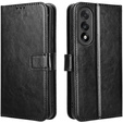 Θήκη με πτερύγιο για OnePlus Nord 5, Crazy Horse Wallet, μαύρη