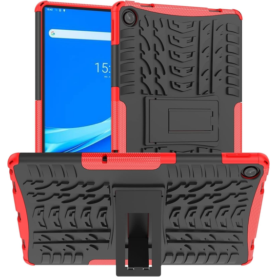 Θήκη για Lenovo Tab M10 Plus Gen 3 TB-125F TB-128F, Tire Armor, κόκκινο