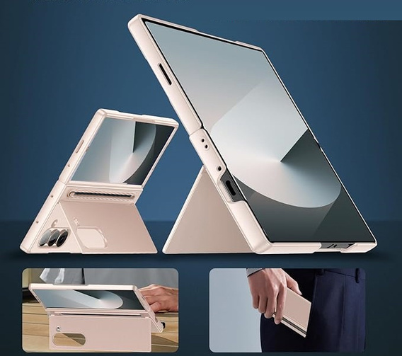 Γυάλινη θήκη με πλήρη προστασία 360° για Samsung Galaxy Z Fold7 5G