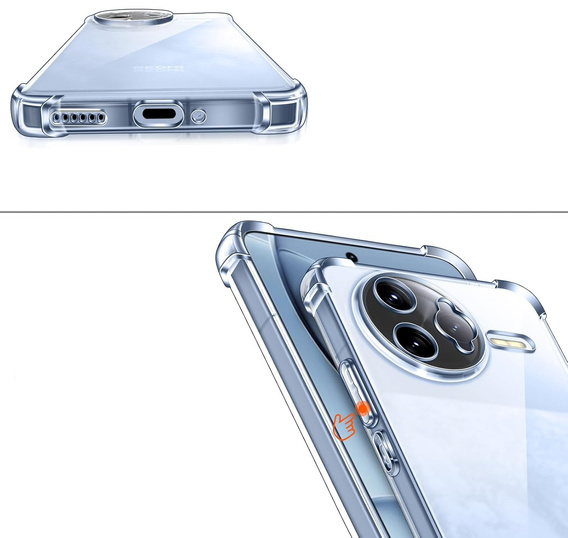 Θήκη για Xiaomi Poco F7 Ultra, Dropproof, διαφανής