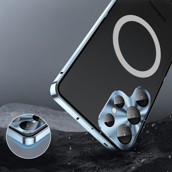 θήκη προστασίας κάμερας για το Samsung Galaxy S25 Ultra, CamShield MagSafe, μπλε