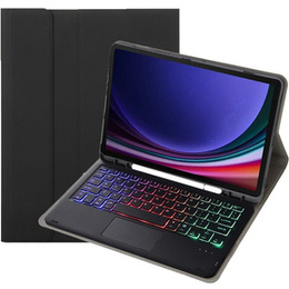Θήκη + πληκτρολόγιο Samsung Galaxy Tab S9 FE X510 / X516, with touchpad, μαύρη