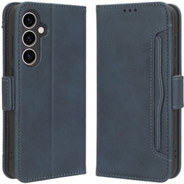 Θήκη με πτερύγιο για Samsung Galaxy S23 FE, Card Slot, μπλε