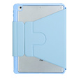 Θήκη πληκτρολογίου για iPad 11" 2025 A16 (11 gen.) / iPad 10.9" 2022 (10 gen.), Rotary 360° Leather, γαλάζια