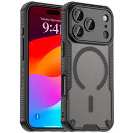 Θήκη για iPhone 17 Pro Max, για MagSafe, θωρακισμένη, μαύρο