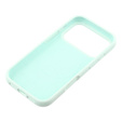 Θήκη σιλικόνης για iPhone 17 Pro, για MagSafe, αντικραδασμική, πράσινη
