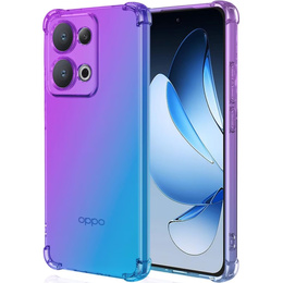 θήκη για το Oppo Reno 13, Gradient Dropproof, Μωβ / μπλε