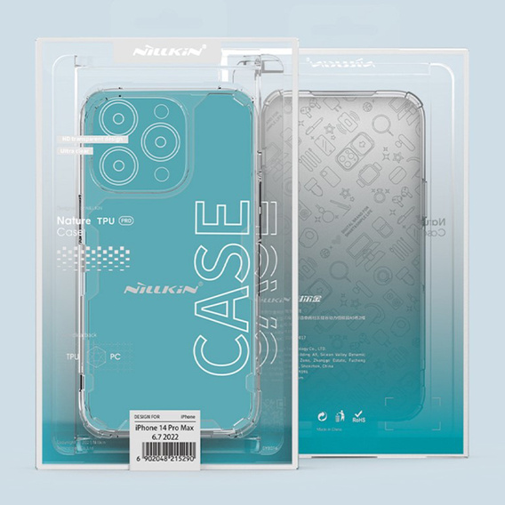 Θήκη NILLKIN για το iPhone 14 Pro Max, Nature TPU, διαφανής