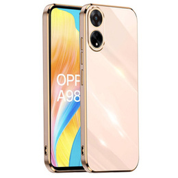 Θήκη για Oppo A98 5G, Glamour CamShield, ροζ rose gold