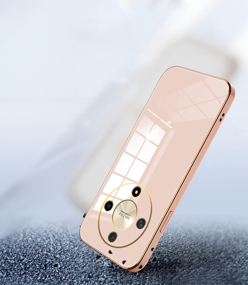 Θήκη για Honor Magic 5 Lite, Glamour CamShield, ροζ rose gold