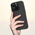 Θήκη για iPhone 16 Pro, Aramid Fiber Cover, μαύρη