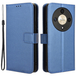 Θήκη με πτερύγιο για Honor Magic 6 Lite 5G, Wallet Smart Magnet, μπλε