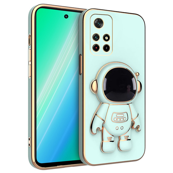 Θήκη για Xiaomi Redmi Note 11 Pro 4G / 5G, Astronaut, πράσινη
