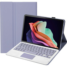 Θήκη + πληκτρολόγιο Lenovo Tab P11 Gen 2, Pen Slot TouchPad, μωβ