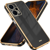 Θήκη για Xiaomi Poco F5, Glamour CamShield, μαύρη