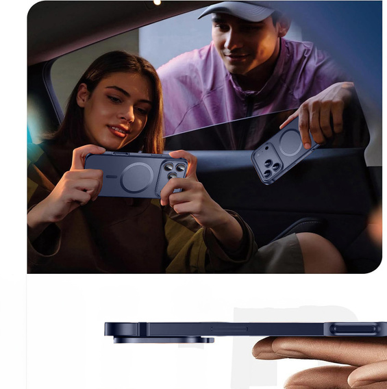 Metal Frame θήκη για MagSafe για iPhone 17 Pro