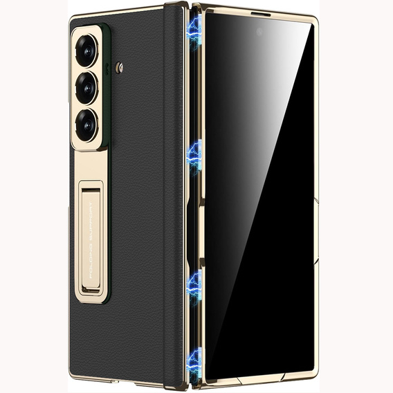 Θήκη GKK με γυαλί και βάση στήριξης για Samsung Galaxy Z Fold7 5G