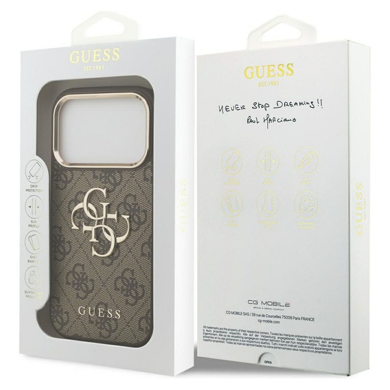 GUESS 4G Big Classic Logo θήκη για iPhone 17 Pro