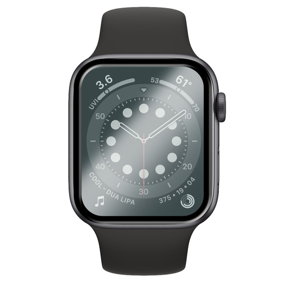 2x υβριδικό γυαλί ERBORD για Apple Watch 4/5/6/SE 44mm