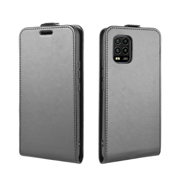 Θήκη με πτερύγιο για Xiaomi Mi 10 Lite, Flip, μαύρη
