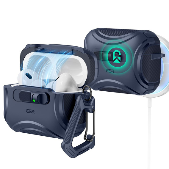 Θήκη ακουστικών με MagSafe ESR Cyber FlickLock για Apple AirPods Pro 3