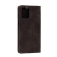 Θήκη για Motorola Moto G73, ERBORD Vintage, πορτοφόλι με πτερύγιο, μαύρη