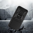 Θήκη για Honor 400 5G, CamShield Slide, μαύρη
