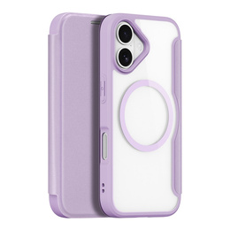 Θήκη Dux Ducis για iPhone 17, Skin X Pro, με πτερύγιο, για MagSafe, μοβ