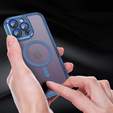Θήκη για iPhone 14 Pro Max, ERBORD Impact Guard, MagSafe, μπλε