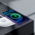 Θήκη για iPhone 15 Pro, ERBORD Impact Guard, MagSafe, σκούρο μωβ