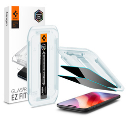 Spigen Glas.TR "EZ FIT" γυαλί σκλήρυνσης της ιδιωτικής ζωής HD για iPhone Air (2 τμχ)